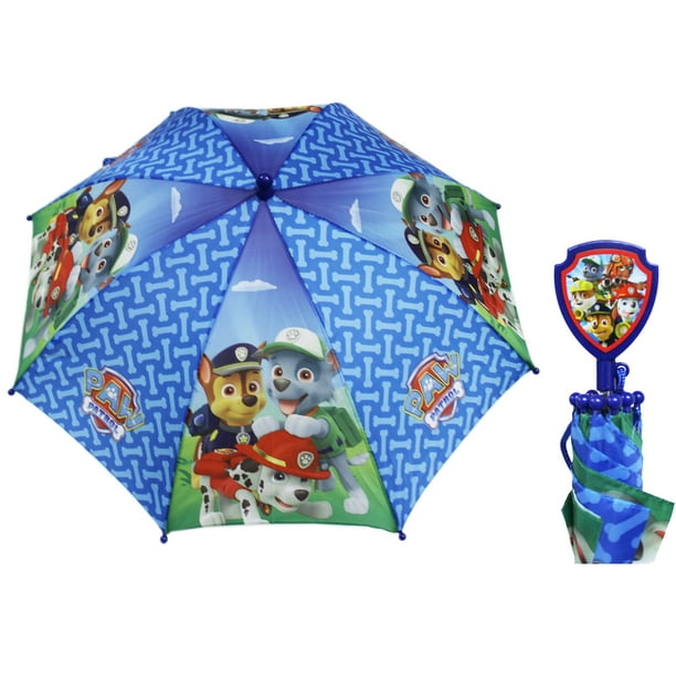 Nick Jr Nick Jr S Paw Patrol Blue Colored Kids Umbrella Walmart Com Walmart Com