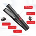 thumbnail image 1 of stanreset Profession Portable Hair Straightener Curler Tourmaline Ceramic Curling Iron Household Styling Tool, 1 of 6