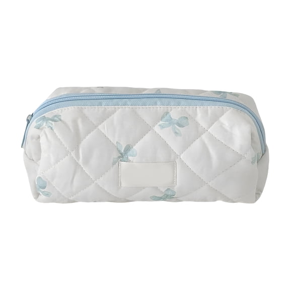 GASTROPOD Quilted Travel Cosmetic Bag Makeup Bag Cute Floral Makeup Pouch Large Toiletry Organizer for Women and Girls Make Up Bags for Women