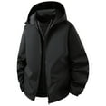 thumbnail image 1 of Ceisia Men's Outdoor Windproof Jacket Water Resistant Long Sleeve Gift Zip Up Outerwear with Hood, 1 of 9