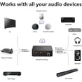 thumbnail image 3 of WiiM Pro Plus AirPlay 2 Receiver, Google Cast Audio, Multiroom Streamer with Remote, Works with Alexa/Siri/Google, Stream Hi-Res Audio from Spotify, Amazon Music - Open Box, 3 of 5