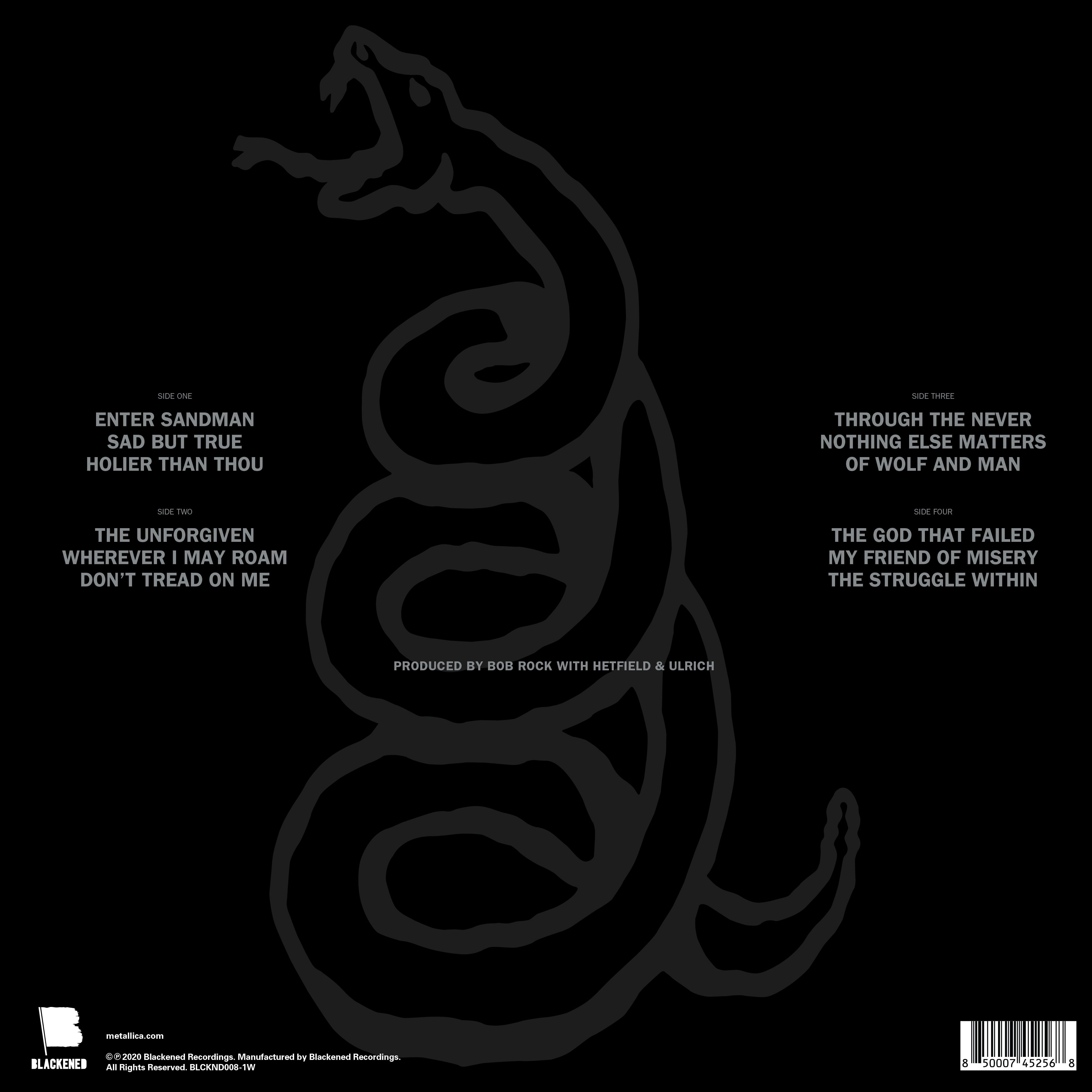  Metallica (Exclusive Black Smoke Swirl Vinyl): CDs y