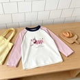 thumbnail image 4 of Gubotare Kids Toddler Girls Long Sleeve T-Shirts Graphic Tees 5T 6T (Pink,5-6 Years), 4 of 6