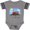 Football Heather and Smoke, variant on Inktastic I Love Trains Boys or Girls Baby Bodysuit