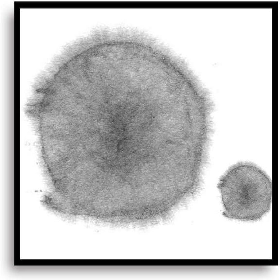 IDEA4WALL Framed Canvas Wall Art for Living Room, Bedroom Ink Painting Style Canvas Prints for Modern Home Decoration Ready to Hang