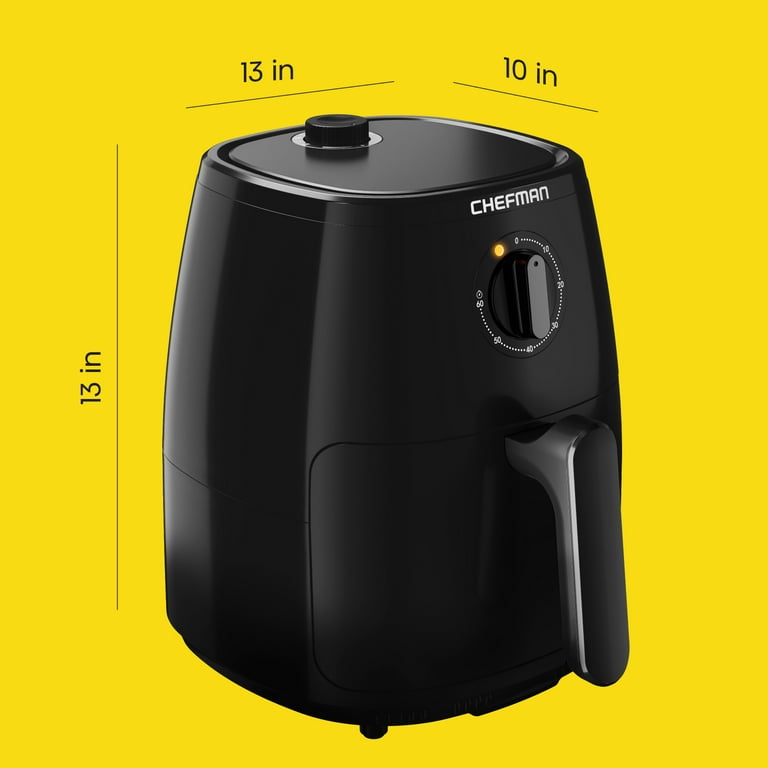 Chefman TurboFry Air Fryer and Air Fryer Liners - Large 5 Quart Capacity  with Touch Controls - Make Fried Foods with Less Oil