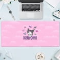 thumbnail image 1 of Kuromi Kawaii Mousepad Large Gaming Compute Gamer PC Keyboard Mouse Mat good, 1 of 1