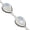 Opalite, variant on 925 Sterling Silver Plated Rose Quartz Gemstone Bracelet for Women | Handmade Pear Shape | Tennis Bracelet | Party & Daily Wear, Birthday, Anniversary, Jewelry Gift for Women