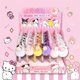 thumbnail image 1 of Cartoon Sanrio Cinnamoroll My Melody Plush Pendant Press Pen Plush Pendant Neutral Pen Cute Student Writing Stationery, 1 of 3