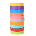 thumbnail image 4 of 20pcs Rainbow Solid Color Masking Washi Sticky Paper Tapes Adhesive Printing DIY Scrapbooking Decor Label Stickers for Craft Stationery, 4 of 8