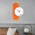 thumbnail image 1 of Reloj de pared para decoración del hogar, reloj decorativo moderno y creativo, reloj silencioso para oficina, dormitorio, sala de estar, estante de, 1 of 8