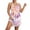 Purple, variant on MEICHEN Nightgowns for Women Women's Summer Casual Comfortable Loose Short Sleeve Round Neck Flower Leopard Star Print Spring and Summer Home Sleeping Dress Women's Sleep Dress