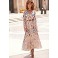 thumbnail image 2 of LASCANA Women's Pleated Maxi Dress, 2 of 5