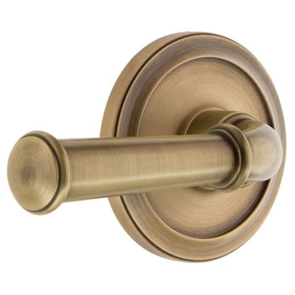 Grandeur Cirgeo_Psg_238 Circulaire Solid Brass Rose Right Handed Passage Door Lever Set -