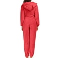 thumbnail image 7 of Ltctricy Hoodies Jumpsuits for Women Fleece Warm Long Sleeve Rompers Fuzzy Soft Loungewear Sleepwear with Pockets, 7 of 7
