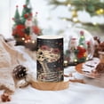 thumbnail image 2 of Yayeee Flameless Candles with Remote Flickering Battery Operated Multi Color Changing, Skeleton with Flowers Pattern, 2 of 7