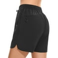 thumbnail image 3 of BASSDASH Women’s 5” Fishing Shorts UPF 50+ Water Resistant Quick Dry Athletic Hiking Shorts with Pockets FP05W, 3 of 9