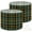 Color-1, variant on Lamp Shades Set of 2 Easy Assembly Tartan plaid check plaid blue red yellow for flannel shirt Drum Lampshades for Table Lamps Floor Lamps Pendant Light 13"x13"x10" Replacement Lamp Shade
