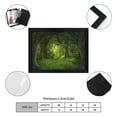 thumbnail image 2 of ADALE Tree of Life Wall Art Canvas Prints Natural Landscape Pictures Home Decor Green Forest Paintings for Living Room Bathroom Bedroom Kitchen Office Decor Posters (Black Framed 8x10 inches), 2 of 6
