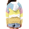 thumbnail image 4 of Chririnla Ice Cream Design Girls Zip Up Hoodie Lightweight Comfy Long Sleeve with Pockets Casual Fall Top for Teens Size 10-12, 4 of 7