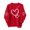 Red 7, variant on Dgankt Valentine's Day Shirts for Women Round Neck Long Sleeve Shirts Valentine Graphic Printed Sweatshirt,Sizes XS-XL