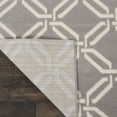 thumbnail image 5 of Nourison Jubilant Modern Trellis Grey 2'3" x 7'3" Area Rug, (7' Runner), 5 of 7