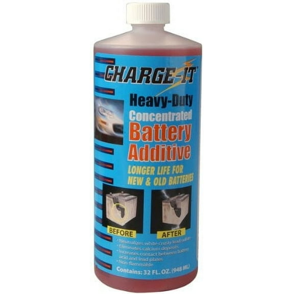 1PK Solder-It Charge-It Battery Additive Heavy-Duty Concentrate 32 Fluid Oz (CH-77QHD)
