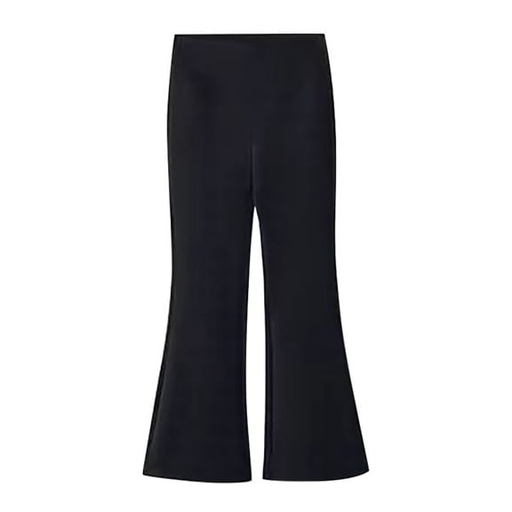 EnJoCho Girls Casual Pants Children's Pulled Pants Spring/summer Thin Girl Show Yoga Pants Bell Bottom Flared Pants High Waist