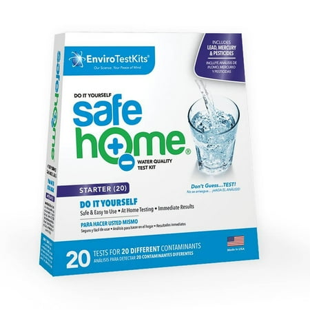 Quality Ultra Safe - 20 Panel Water Quality Test Kit by Safe Home