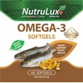 thumbnail image 2 of Omega-3 1000mg Fish Oil Halal Gelatin Free Softgels(Pack of 2), 2 of 7