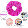 thumbnail image 2 of 50 Couleurs Lastiques Ratter En Velours, Corde Gratter Pour Accessoires De Cheveux Pour Femmes Ou Filles, 2 of 5