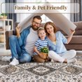 thumbnail image 6 of Vintage Boho Washable Rug 2ft x 3ft Persian Collection Area Rug for Living Room Bedroom, 6 of 9