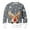Grey, variant on Winter Sweaters for Women Reindeer Snowflake Print Knitted Sweater Pullover Long Sleeve Crewneck Casual Warm Winter Festive Apparel Top Christmas Sweaters