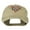 Khaki, variant on Black Bear Embroidered Washed Cap - Red OSFM