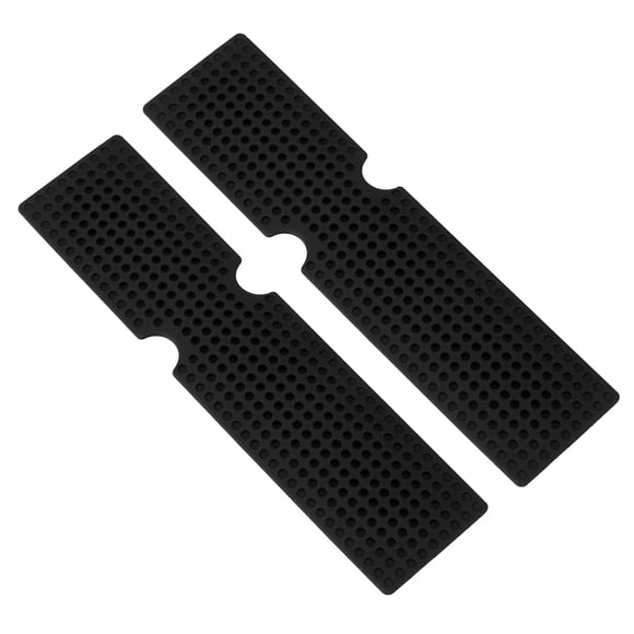 Luxshiny 2Pcs Black Silicone Bicycle Handlebar Tape For Road Bike Handlebars Anti-Slip Shock Absorbing Comfortable Grip
