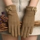 thumbnail image 5 of Women's Touch Screen Windproof Winter Gloves with Velvet Lining and Solid Color, 5 of 5