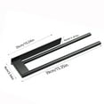 thumbnail image 2 of Mecorevxz Towel Rack for Bathroom, Double Towel Bar 15Inch, Stainless Steel Bathroom Towel Holder, Double Towel Hanger Wall Mounted Towel Rod, Bathroom Towel Rack(Black), 2 of 7