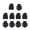 A, variant on 10pcs LED Twist Lock Socket Lamp Holder Lamp Base Light Bulbs Socket Holder Instrument Panel Cluster Bulb Base