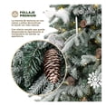thumbnail image 3 of Árbol Navidad Nevado + Piñas Pino Navideño 1.8m Ramas Mixtas Esquimal, 3 of 6