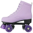 thumbnail image 2 of Unisex Roller Skates Double Row Four Wheels, High-top Roller Skates, Gradient Color Roller Skates with Flash Wheelss, For Beginners Womens Mens Boys and Girls, For Indoor Outdoor, Purple, 2 of 7