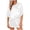 White, variant on fheaev Two Piece Pajama Set For Women Short Sleeve Top And Shorts Sleep Lightweight Night Soft Comfy Pjs Set Silk Satin Pajama For Women Causal Home