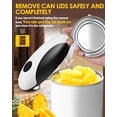 thumbnail image 3 of Vexora Rechargeable Electric Can Opener, Automatic Hands-Free Smooth Edge Can Opener for Seniors with Arthritis, 3 of 8