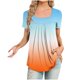 thumbnail image 1 of Blusas de Manga Corta para las Mujeres, Blusa de Camiseta Suelta Casual Hecha de Tela Cómoda para Todo el Uso Diario de Temporada, Blusas para las Mujeres Casual, 1 of 4
