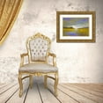 thumbnail image 3 of Finch, Sheila 18x14 Gold Ornate Wood Framed with Double Matting Museum Art Print Titled - Mustard Fields at Dusk, 3 of 4