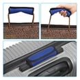 thumbnail image 5 of Unique Bargains Luggage Handle Wrap, 4 Pack Neoprene Handbag Grip Cover Protector Identifier with Hook and Loop, Dark Blue, 5 of 5