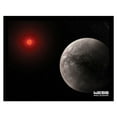 thumbnail image 1 of Webb Space Telescope Affiche Encadrée d'Exoplanète Rocheuse, 1 of 1