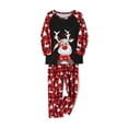 thumbnail image 3 of Meihuid Christmas Pajamas Family Matching Sets Christmas Sleepwear Parent-Child Pjs Outfit for Christmas Holiday Xmas Party, 3 of 10