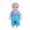 Blue, variant on Gpaecead 12 Inch Talking Baby Dolls for 3 Year + Old Girls - Soft Body Interactive Baby Doll for Kids That Can Talk, For Birthday Gift