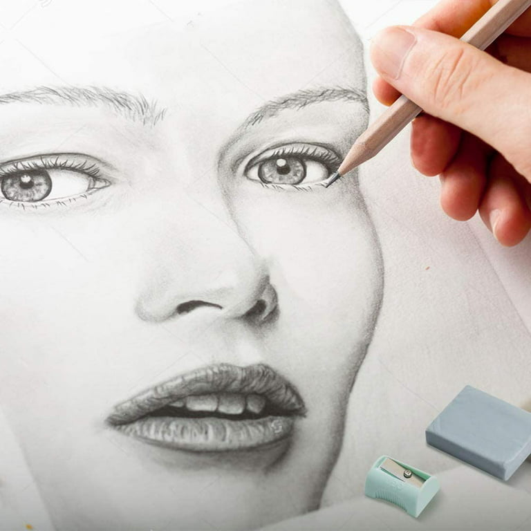 Sketch Pencils Set For Artists,Sketching & Drawing Art Kit 