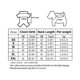 thumbnail image 5 of Ropa para perros y gatos CHAO Ropa deportiva para mascotas naranja S, 5 of 5